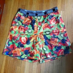 NWT Large Mesh Basketball Shorts  Brand 24hrs Dolls Kill Fruit!